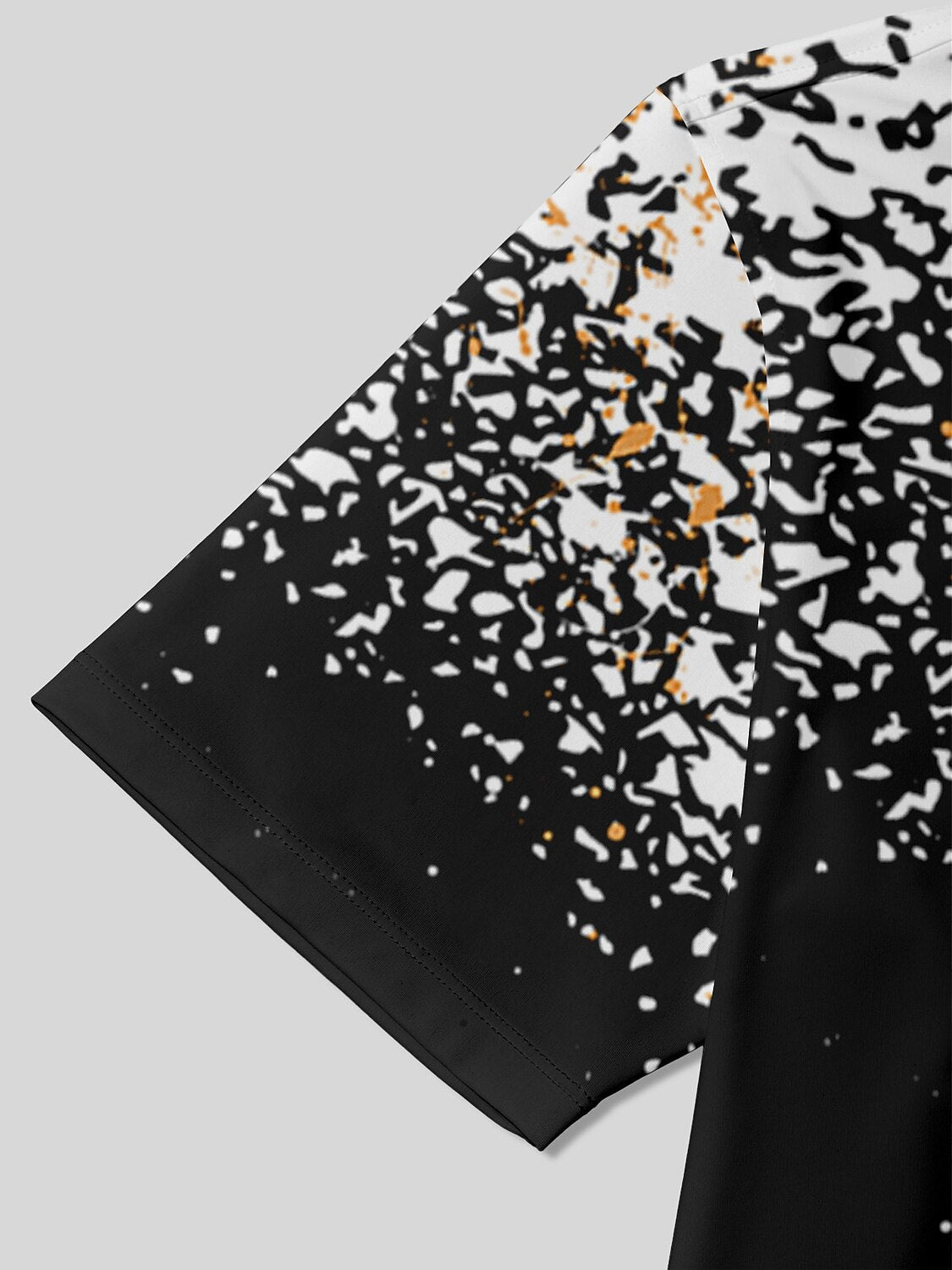 Inked Skins Men's Ribbed Collar Polo Top UPF50+