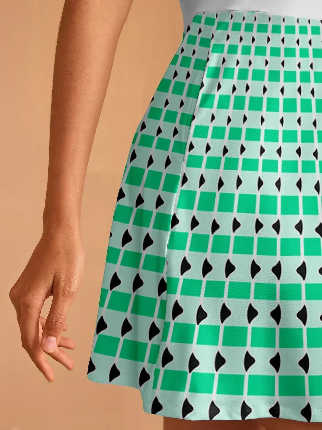 Not So Classic Short Sleeve A-Line 36.5 Inch Dress