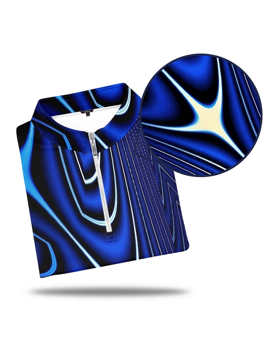 Air Brush Men's Golf Shirt Quarterzip UPF50+