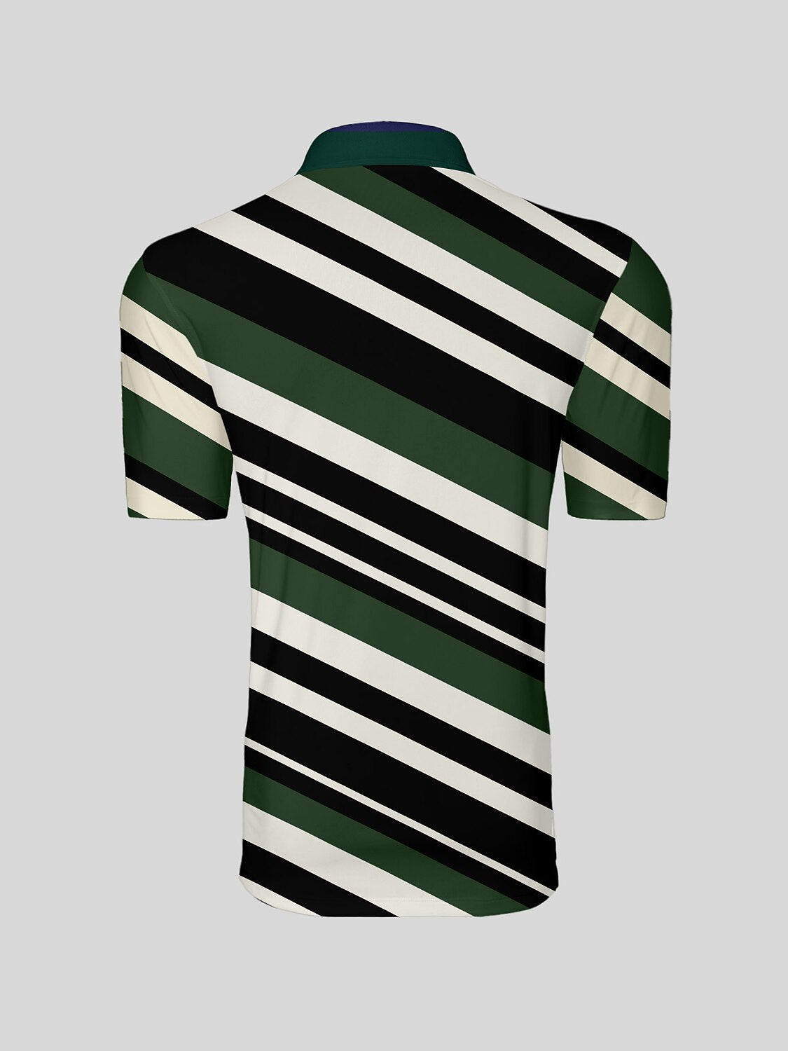 Hyper-prep Men's Ribbed Collar Polo Top UPF50+