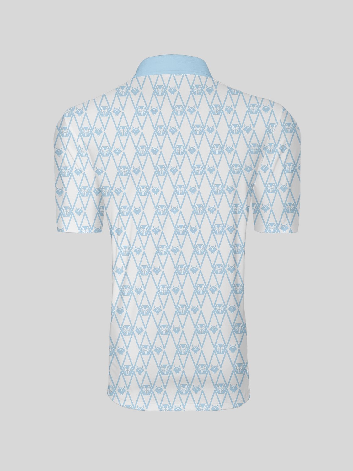 Hyper-prep Men's Ribbed Collar Polo Top UPF50+