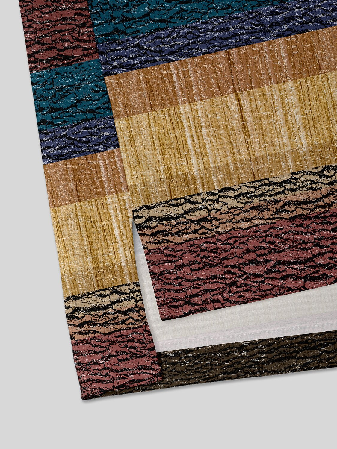 Inked Skins Men's Ribbed Collar Polo Top UPF50+