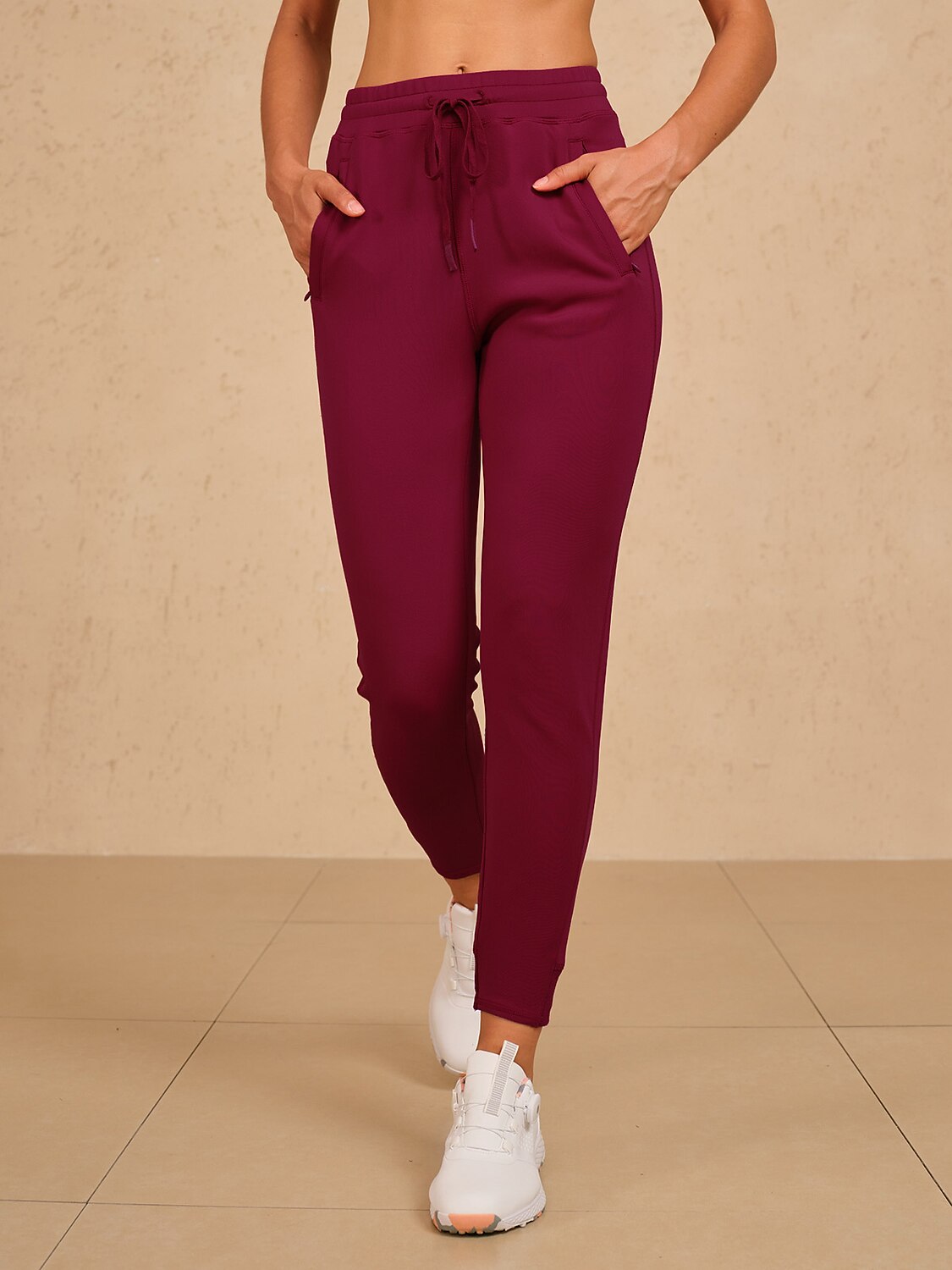 More Than Basic 26.5 Inch Drawstring Ankle Pants